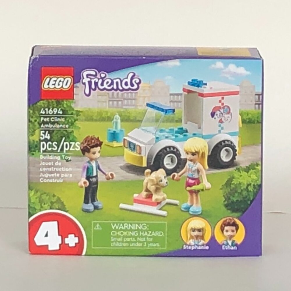 Lego Friends Pet Clinic Ambulance 41694 New In Box - Picture 12 of 15